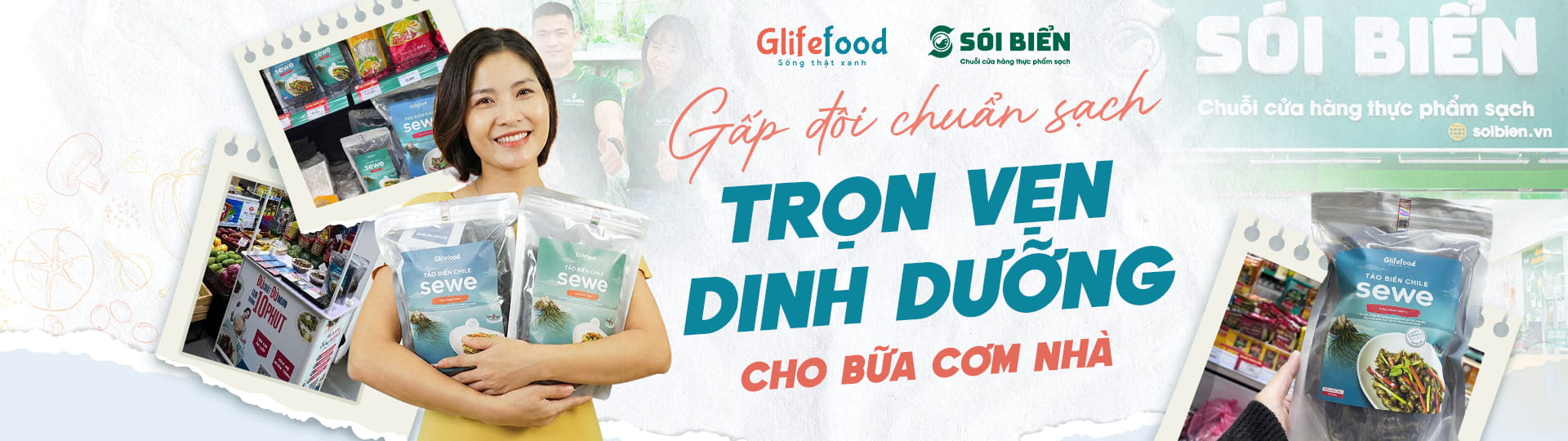 Glifefood x Sói biển