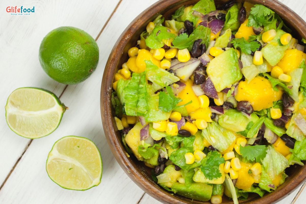 SALAD BƠ VỚI TẢO BIỂN CHILE