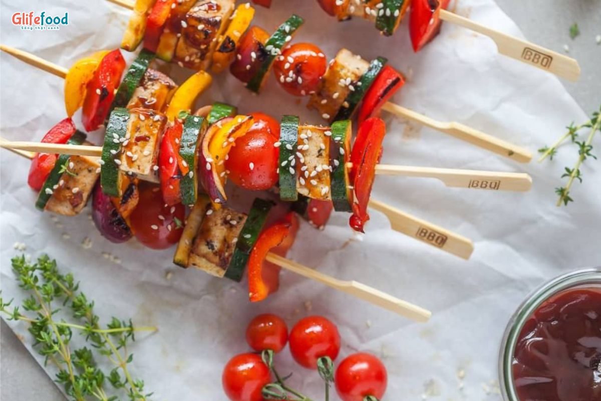 TẢO BIỂN CHILE NƯỚNG XIÊN