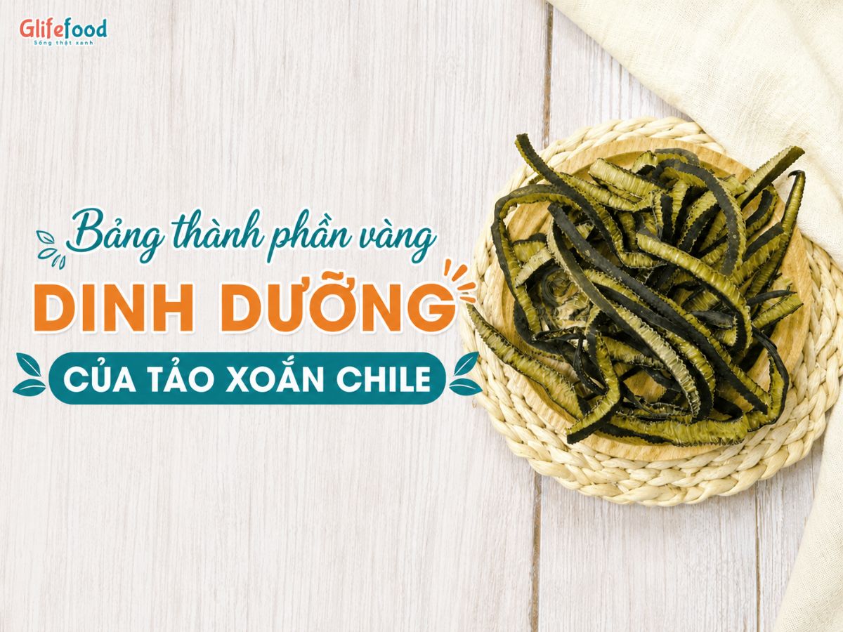DINH DƯỠNG CỦA TẢO XOẮN CHILE: TIẾT LỘ BẢNG SỐ LIỆU VÀNG TỪ ĐẠI DƯƠNG