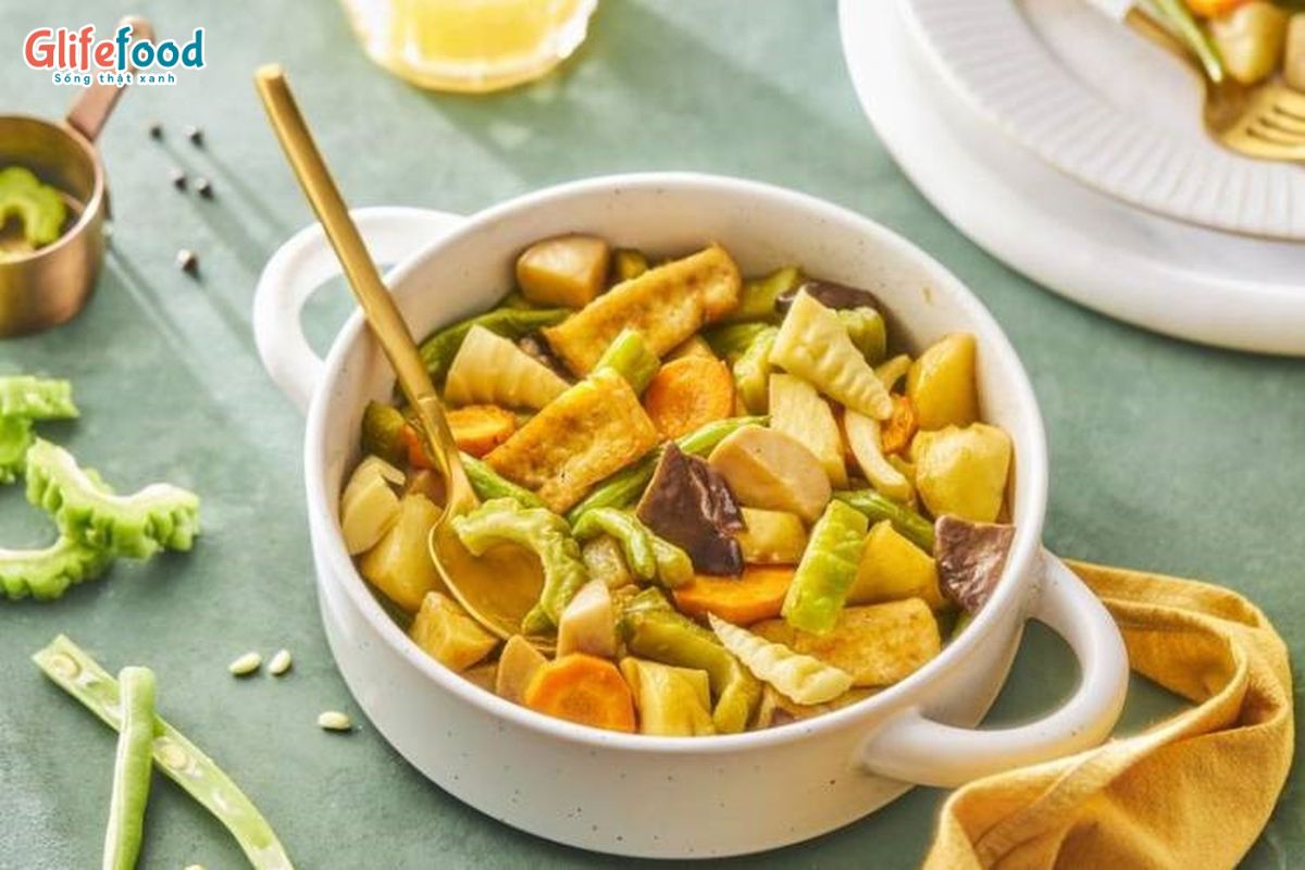 RAU CỦ KHO TẢO ỐNG CHI LÊ